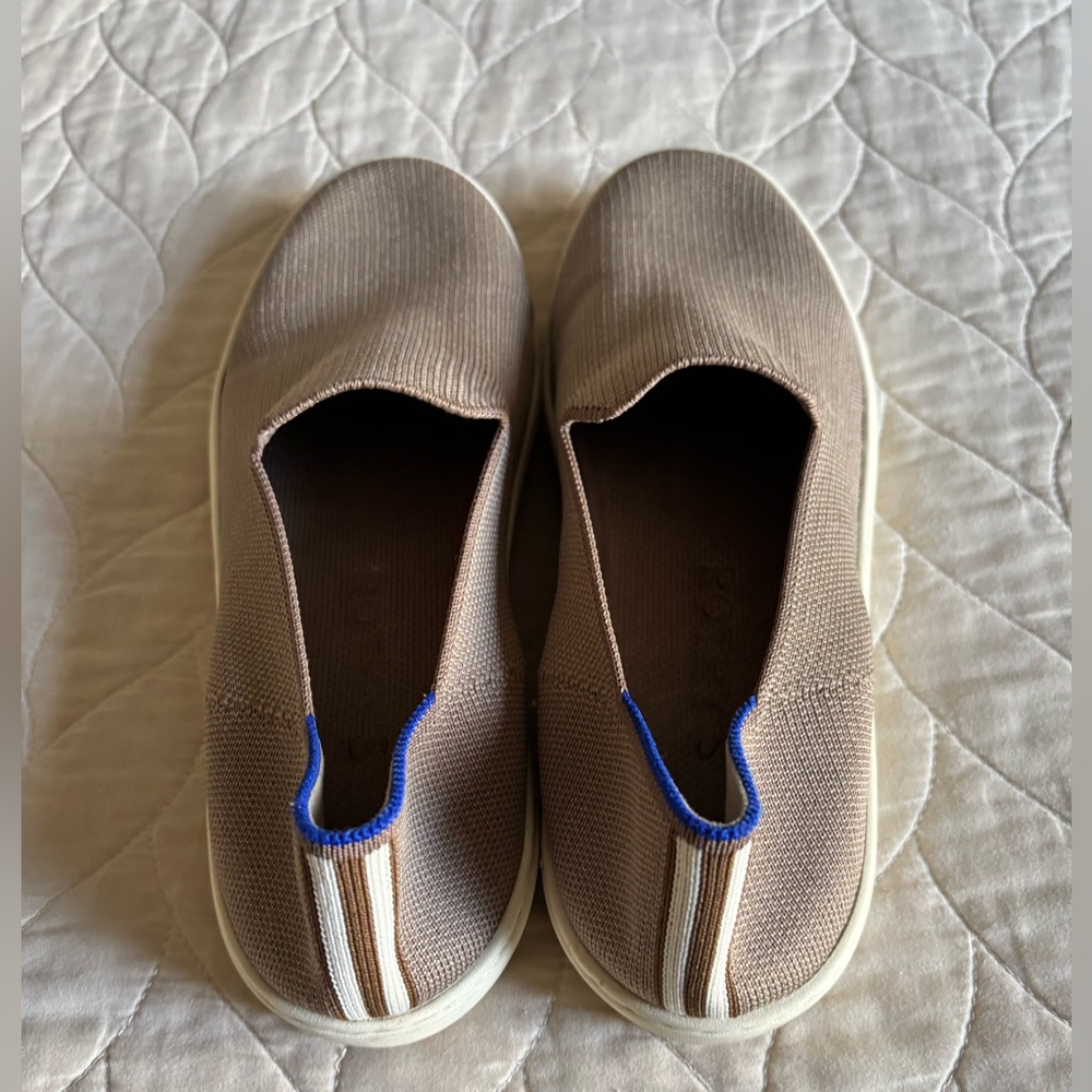 VGUC ROTHYS LATTE BROWN TAN SNEAKERS SIZE 10.5 WOMENS 🤎🤎🤎 - Picture 2 of 4